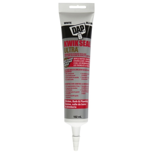 [10086530] DAP KWIK SEAL ULTRA KITCHEN & BATH WHITE 162ML (74823)