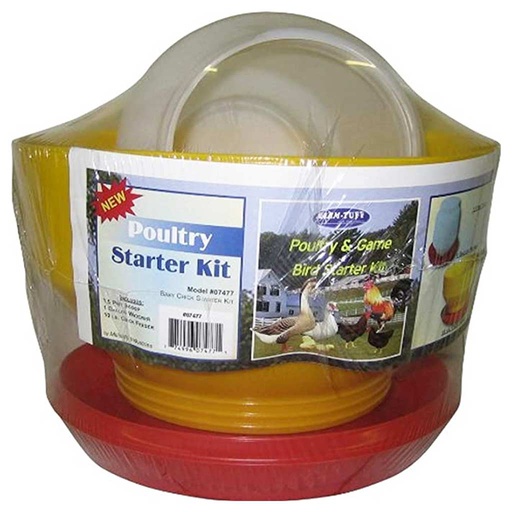 [10086680] FARM TUFF CHICKEN & GAME BIRD STARTER KIT POLY