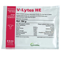 [10086734] VETOQUINOL V-LYTES WTR SOLUBLE POWDER 80G