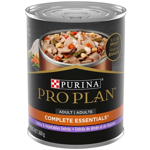 [10086782] PRO PLAN DOG COMPLETE ESSENTIALS SLICES TURKEY & VEG 368G