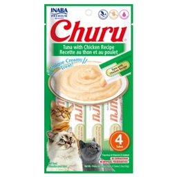 [10087188] INABA CAT CHURU TUNA &amp; CHICKEN PUREE 56G