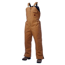 [10087298] TOUGH DUCK LADIES UNLINED BIB OVERALL BRN XS