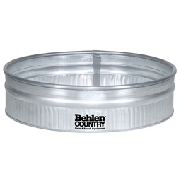 [114-026080] BEHLEN ROUND STOCK TANK SHALLOW GALV 1X4 90GAL