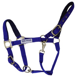 [118-263131] GER-RYAN NYLON HALTER PADDED COB BLUE