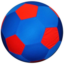 [118-014259] MEGA BALL COVER BLUE &amp; RED 25&quot;
