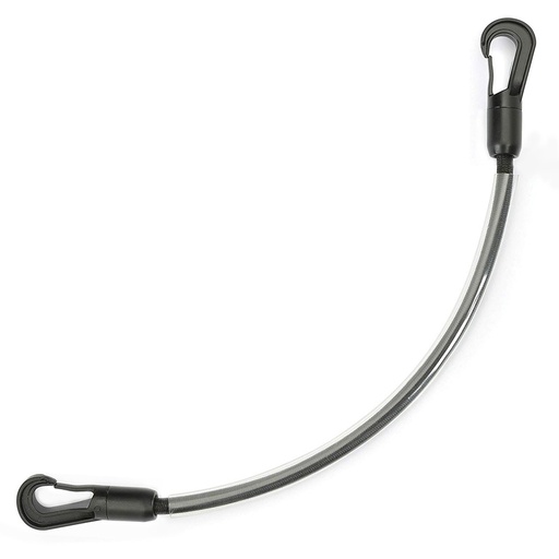 [10087632] SHIRE'S ELASTIC TAIL STRAP 12" BLACK
