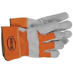 [10087668] DV - BOSS ORANGE/GRAY DRIVER GLOVES