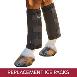 [118-526508] SHIRES ARMA HOT/COLD RELIEF ICE PACKS BLK