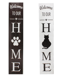 [228-213995] KOPPERS HOME PORCH WELOME SIGN PET HOME