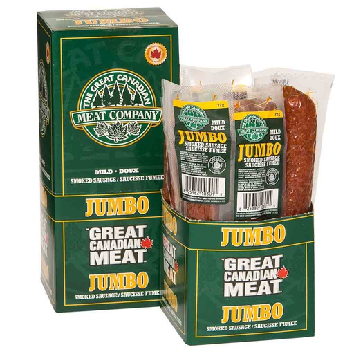 [10088152] GCMC JUMBO SMOKED SAUSAGE MILD 72G