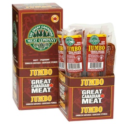 [10088154] GCMC JUMBO SMOKED SAUSAGE HOT 72G