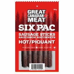 [10088160] GCMC SAUSAGE STICKS HOT (6PK) 150G