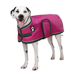 [10088196] DV - SHEDROW K9 VAIL DOG COAT FESTIVAL FUCHSIA MS