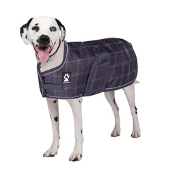 [10088204] SHEDROW K9 GLACIER DOG COAT POTENT PURPLE PLAID L