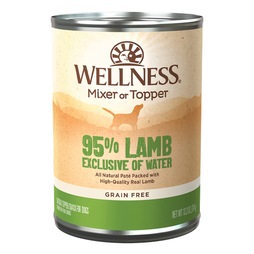 [10088284] WELLNESS DOG CAN 95% LAMB 13.2OZ