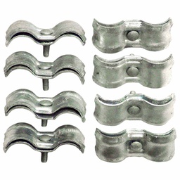 [124-030919] BEHLEN BUTTERFLY CHAIN LINK CLAMPS 8PK