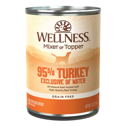 [10088468] WELLNESS DOG CAN 95% TURKEY 13.2OZ