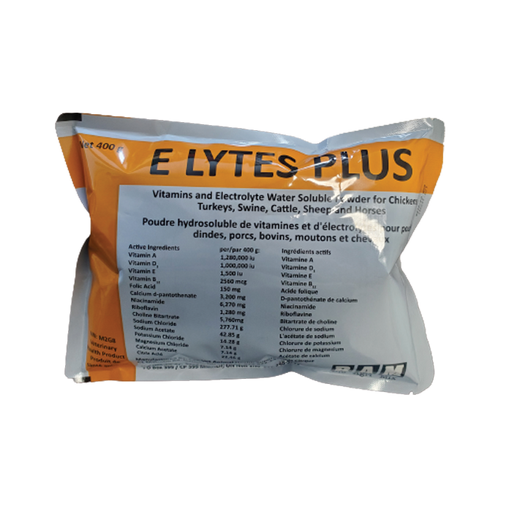[10088542] VETOQUINOL E-LYTES PLUS WATER SOLUBLE 400G