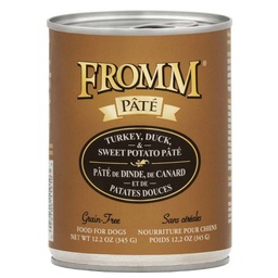 [10088594] FROMM DOG GOLD GF TURKEY, DUCK &amp; SWEET POTATO PATE 12.2OZ