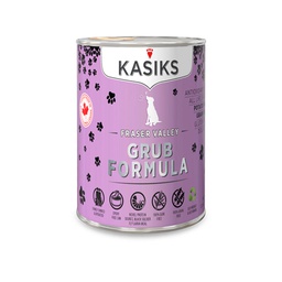 [136-121050] DMB - KASIKS DOG FRASER VALLEY GRUB CAN 354GM 