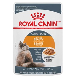 [146-152855] ROYAL CANIN CAT WET INTENSE BEAUTY CHUNKS IN GRAVY 85G  