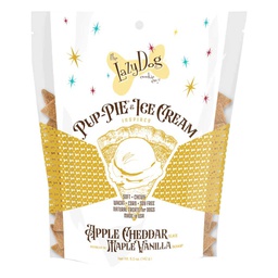 [10089390] DMB - PUP-PIE &amp; ICE CREAM APPLE CHEDDAR SLICE W MAPLE VANILLA SCOOP 142g