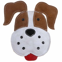 [10089478] DMB - COUNTRY TAILS PREMIUM DOG CHEW BROWN/WHITE BEAGLE DOG FACE