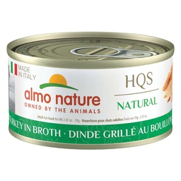 [10089530] DV - ALMO CAT HQS NATURAL GRILLED TURKEY IN BROTH CAN 70G