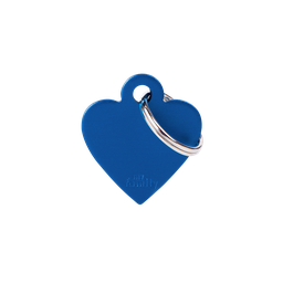 [10089976] MY FAMILY BASIC ALUMINUM HEART BLUE S