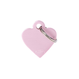 [10089978] MY FAMILY ALUMINUM HEART PINK S