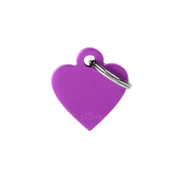 [10090014] MY FAMILY BASIC ALUMINUM HEART PURPLE S