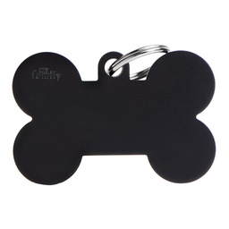 [10090022] MY FAMILY ALUMINUM BONE BLACK XL