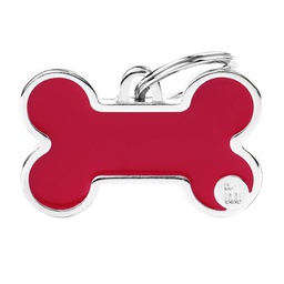 [10090044] MY FAMILY BASIC HANDMADE BONE RED XL