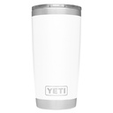 [10090272] DR - YETI RAMBLER TUMBLER WHITE 20OZ/591ML