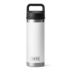 [10090318] DR - YETI RAMBLER BOTTLE W/CHUG WHITE 18OZ/532ML