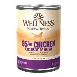 [10090366] WELLNESS DOG CAN 95% CHICKEN 13.2OZ