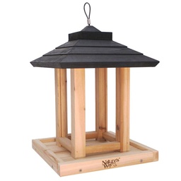 [10090642] DV - NATURE'S WAY CEDAR GAZEBO BIRD FEEDER