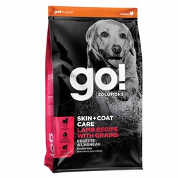 [10090918] GO DOG SKIN AND COAT LAMB DOG 3.5LB