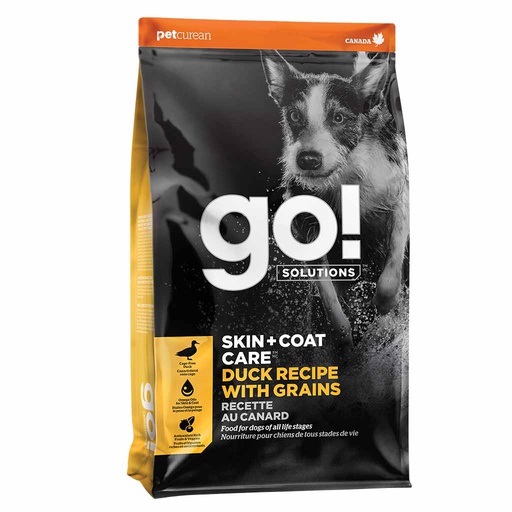 [10090924] GO DOG SKIN & COAT DUCK 3.5LB