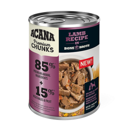 [10091190] ACANA DOG CHUNKS LAMB RECIPE IN BONE BROTH 12.8OZ