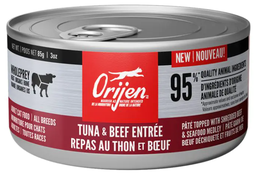 [10091278] ORIJEN CAT TUNA &amp; BEEF ENTREE 85g (3OZ)