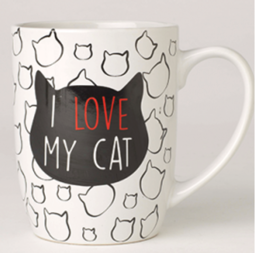 [10091552] DMB - PETRAGEOUS I LOVE MY CAT MUG 24OZ