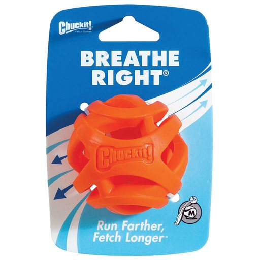 [10091608] CHUCKIT BREATHE RIGHT FETCH BALL MEDIUM