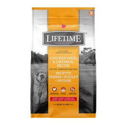 [10091788] DMB - LIFETIME DOG ALL LIFE STAGES CHICKEN &amp; OATMEAL 25LB