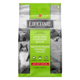 [10091792] SO - LIFETIME DOG ALL LIFE STAGES LAMB &amp; OATMEAL 25LB