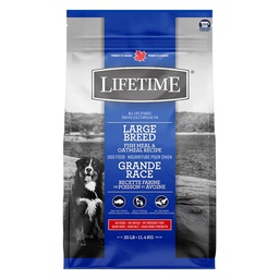 [10091798] DMB - LIFETIME DOG ALL LIFE STAGES LARGE BREED FISH &amp; OATMEAL 25LB