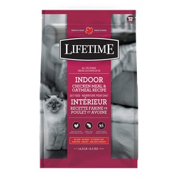[10091810] LIFETIME CAT ALL LIFE STAGES INDOOR CHICKEN &amp; OATMEAL 5LB