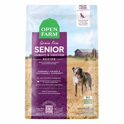 [10091816] OPEN FARM DOG SENIOR 4LB