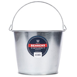 [10091914] BEHRENS PAIL HOT DIPPED STEEL 5QT 1205