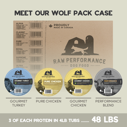 [10091982] RAW PERFORMANCE VARIETY CASE WOLF PACK 48LB *BOXES 1&amp;2*